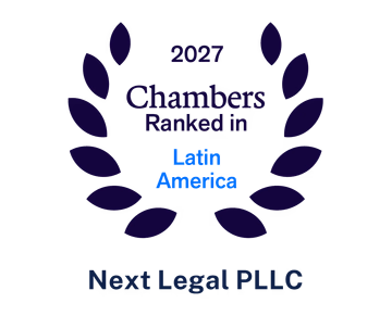 Chambers, Ranked in Latin America 2027: Next Legal PLLC